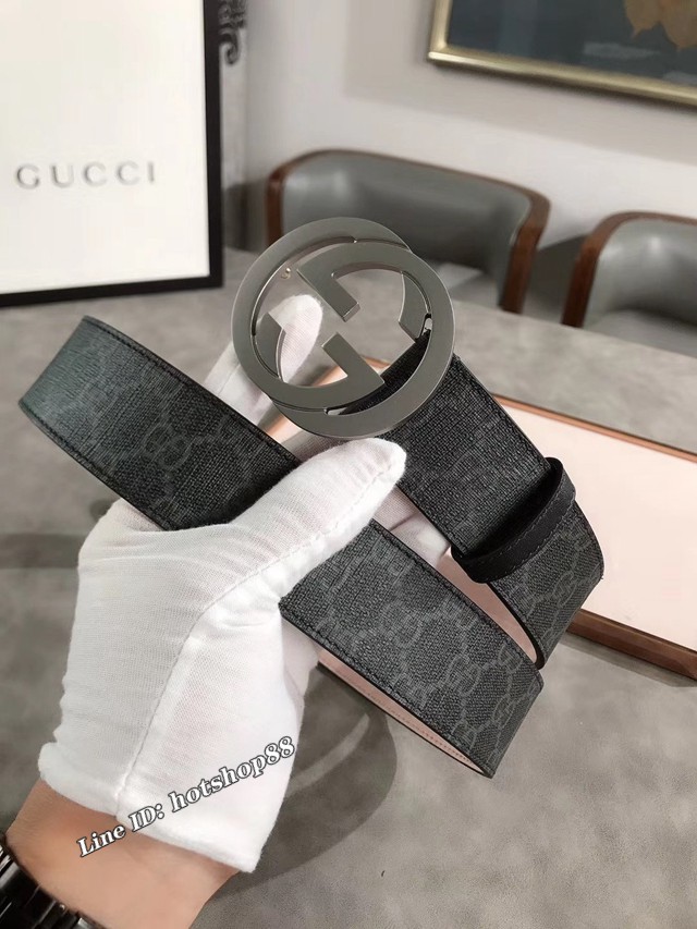 Gucci經典皮帶 古奇雙G腰帶  jjp1859